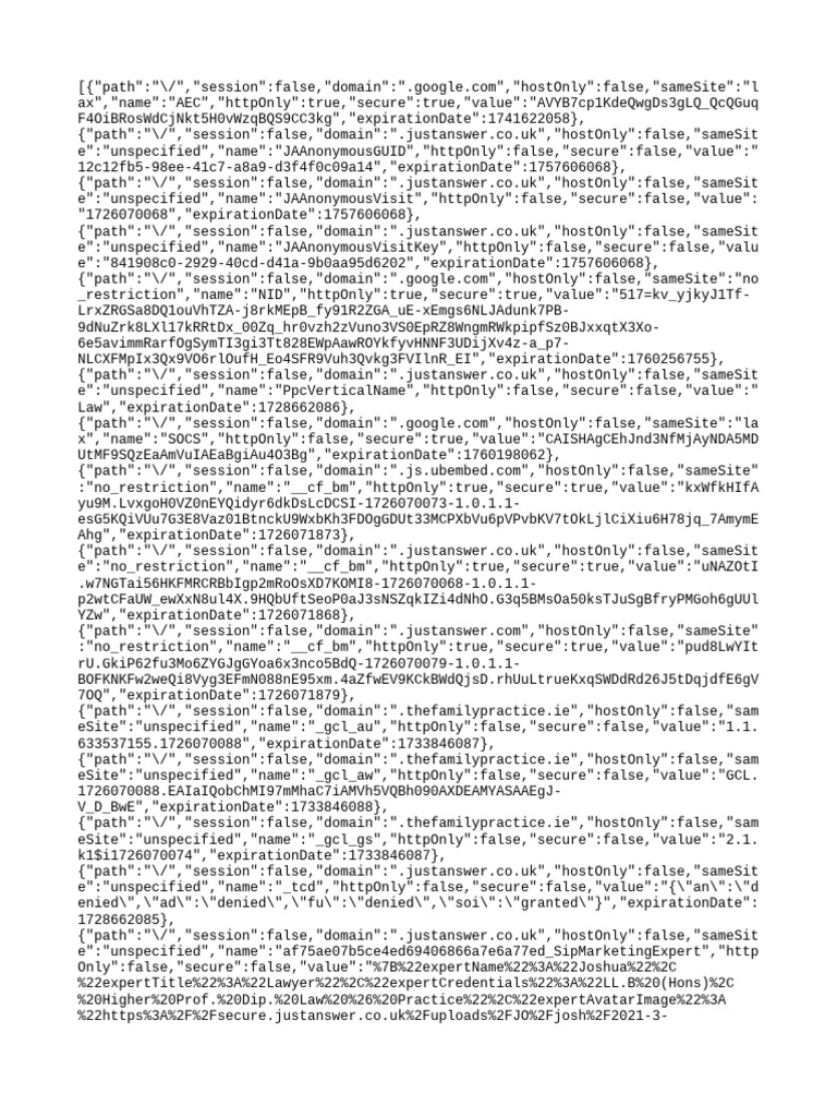 Cookies Ir11 | PDF | Http Cookie | Computers