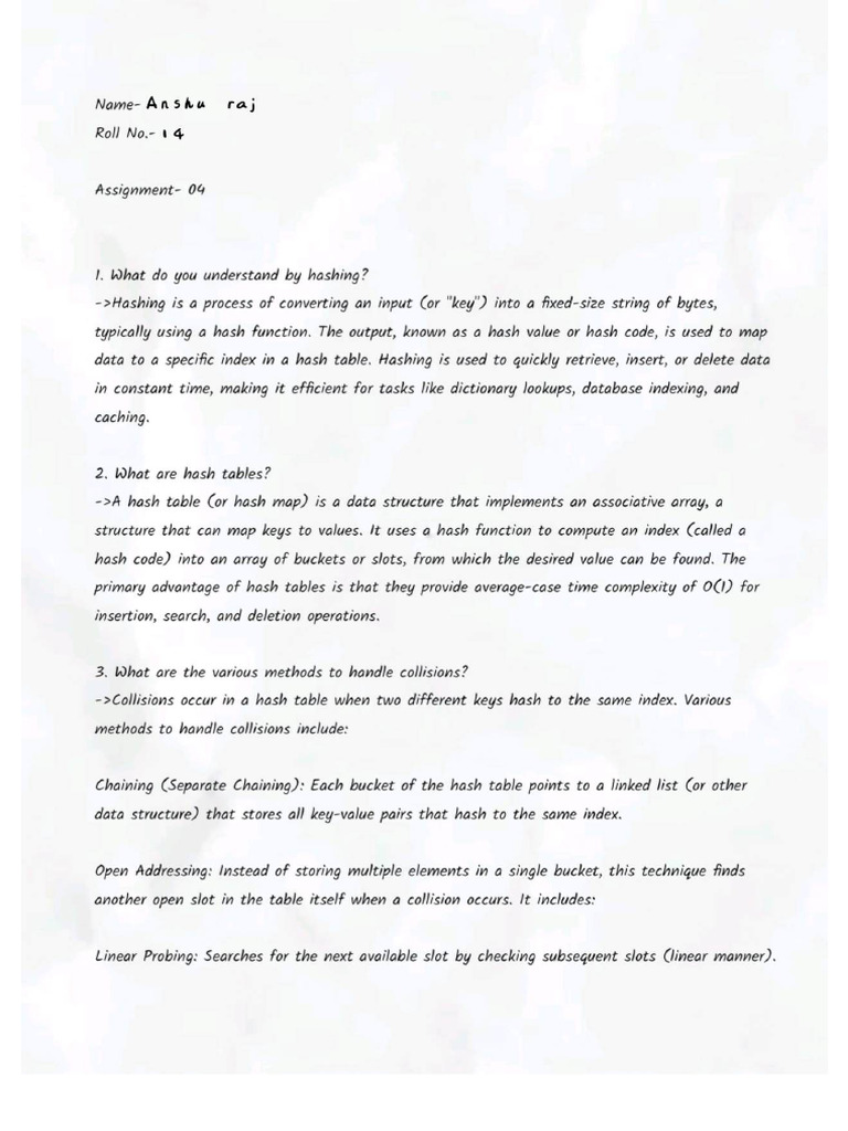 DSA Assignment 4-Compressed | PDF