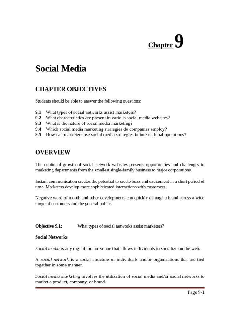 UPM MGM4184 Student Notes - Chapter 9 | PDF