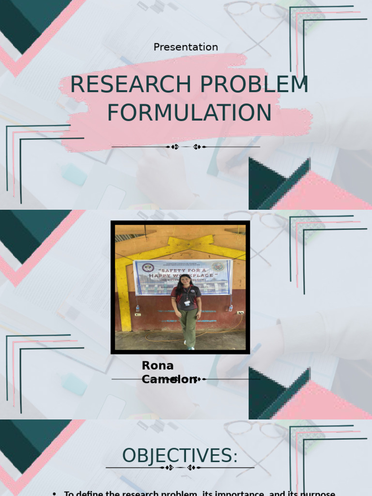 Research Problem Formulation | PDF