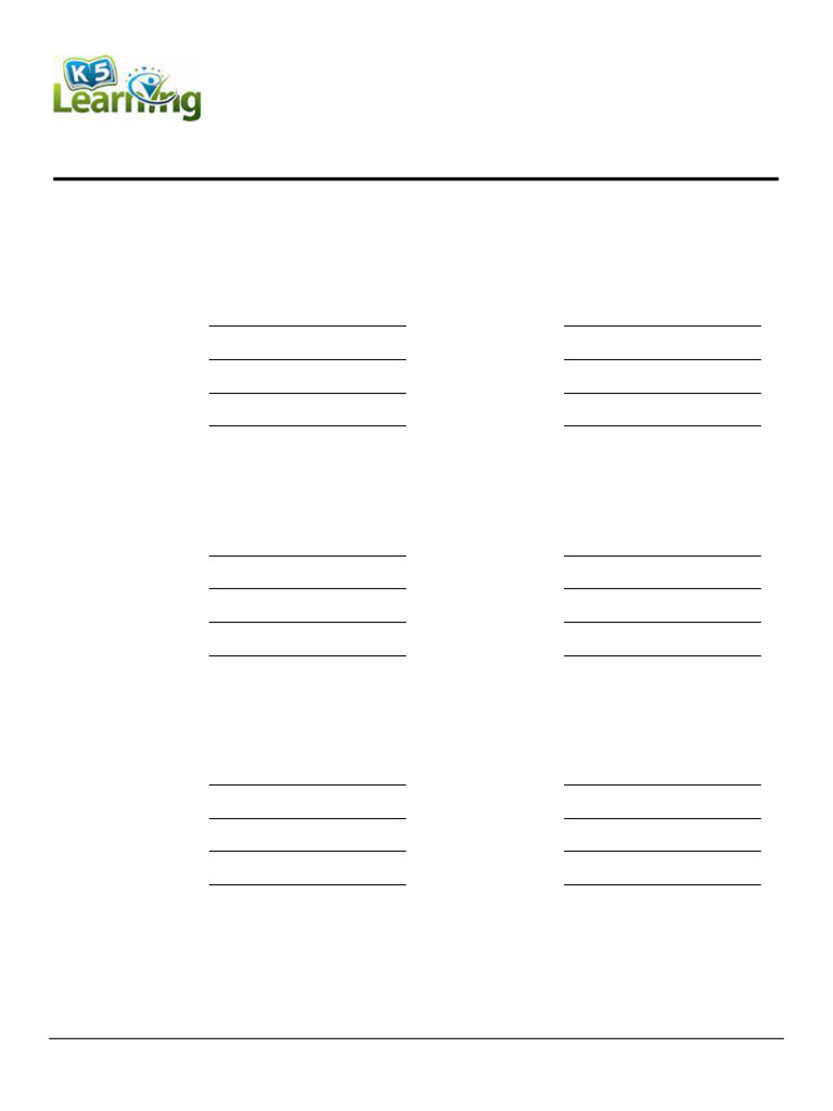 Grade 4 Ordering Numbers B | PDF