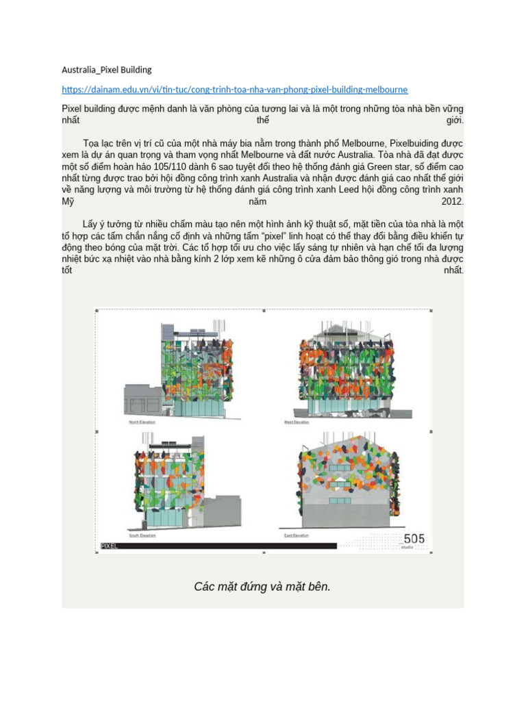 Australia - Pixel Building | PDF
