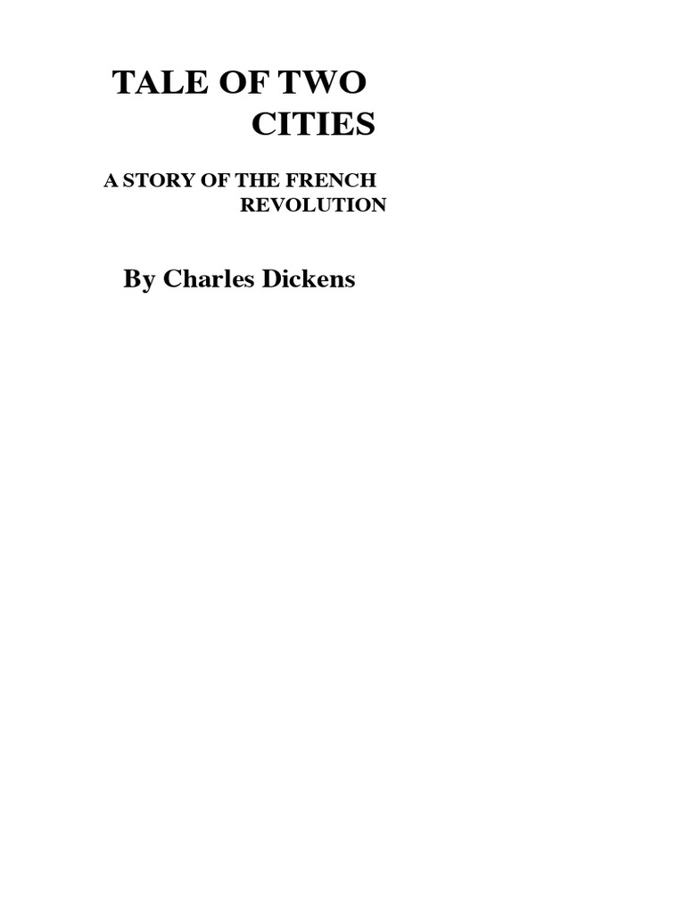 Tale of Two Cities | PDF