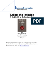 Selling the Invisible BIZ