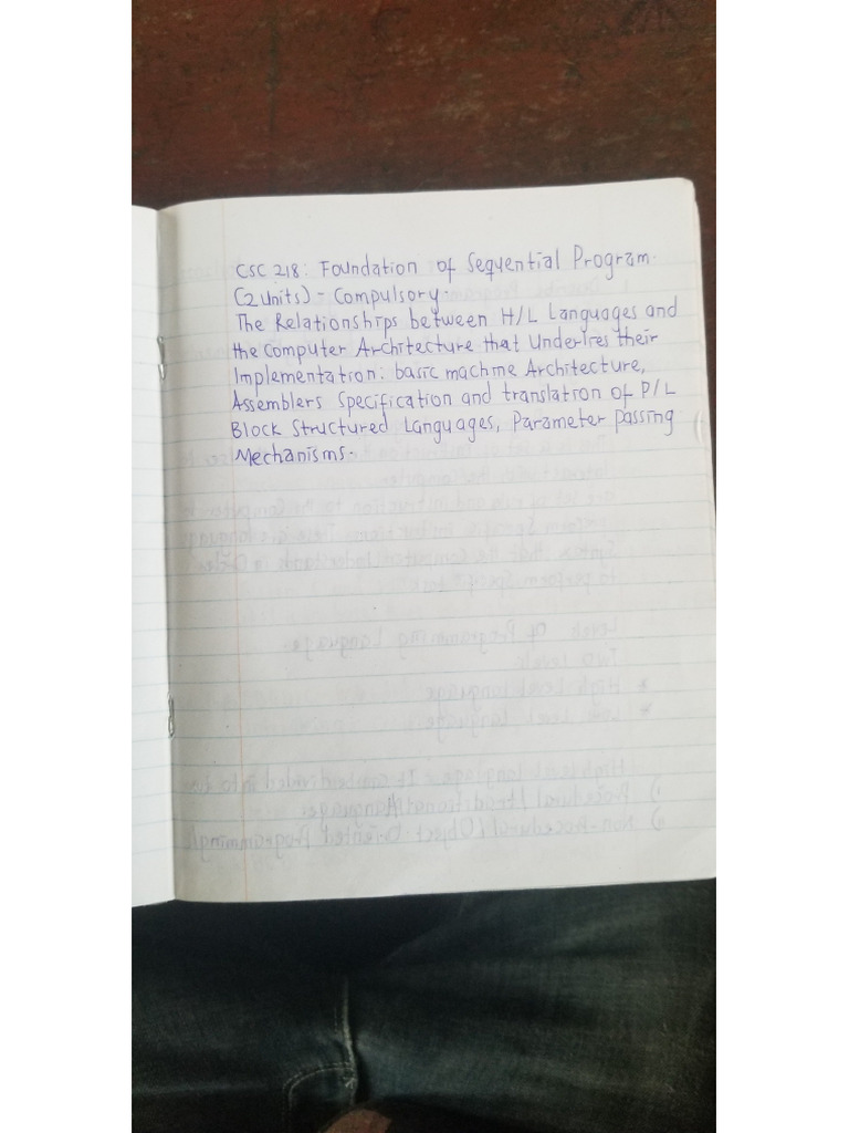 CSC 218 | PDF