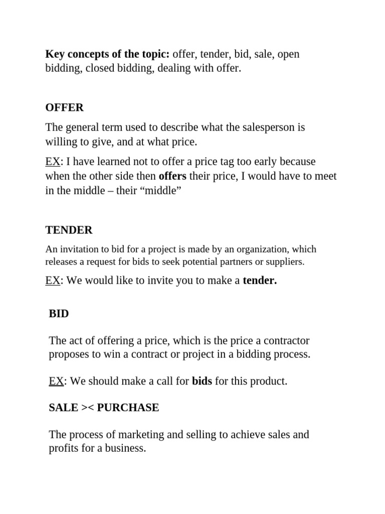 P2 Key Concepts | PDF