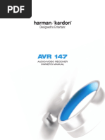 Denon Avr 3808ci Om | PDF | Video | Ac Power Plugs And Sockets