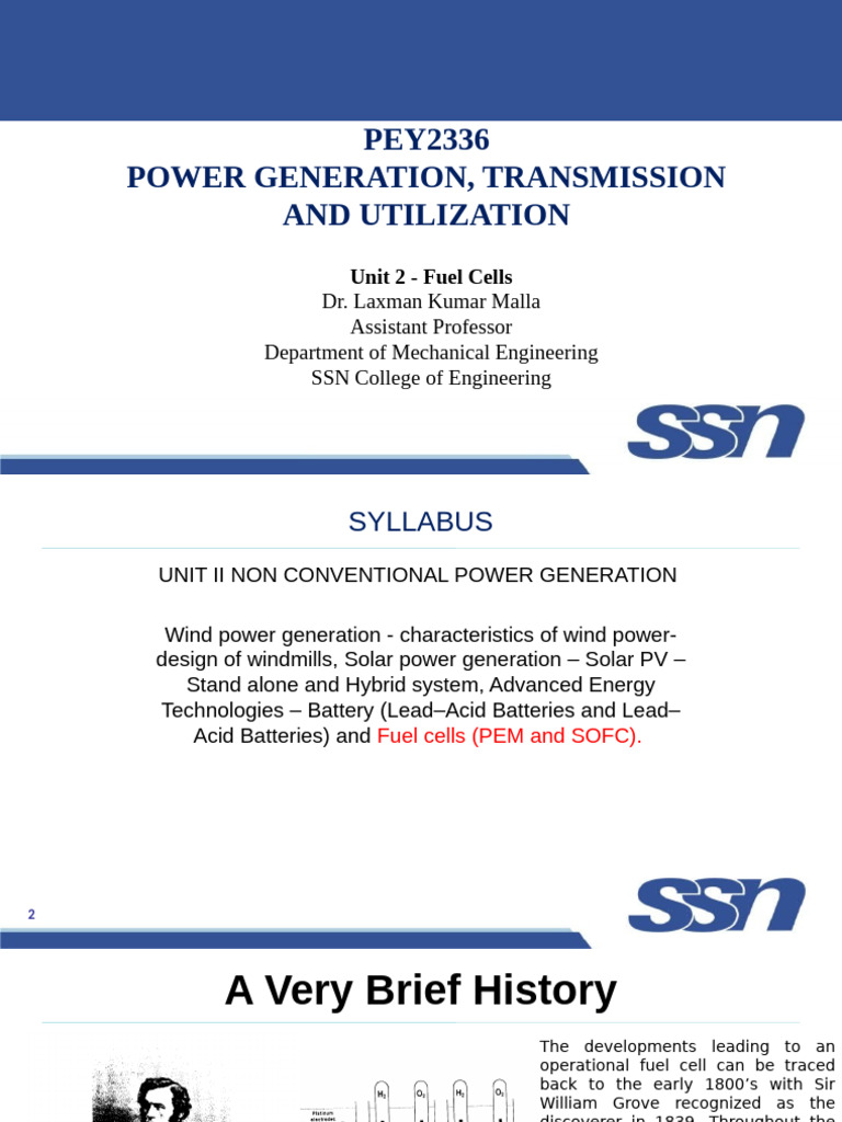 Fuel Cells | PDF