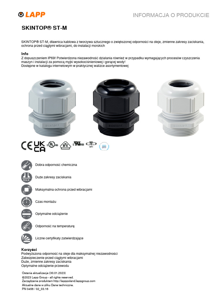 Lapp Pro976pl | PDF