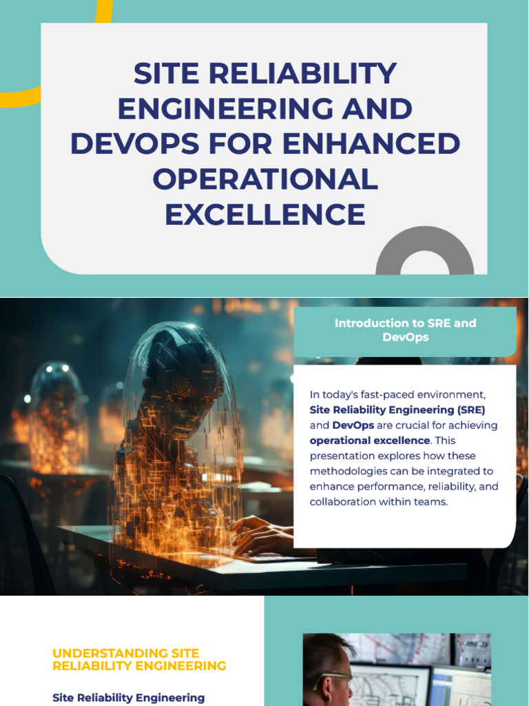 Wepik Integrating Site Reliability Engineering and Devops For Enhanced ...