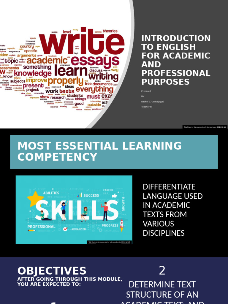 Academic And Non Academic Texts