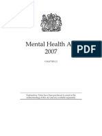 MentalHealthAct2007 UK