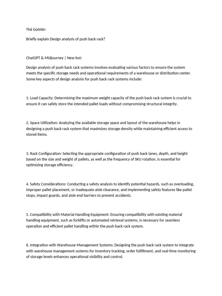 Design Analysis | PDF