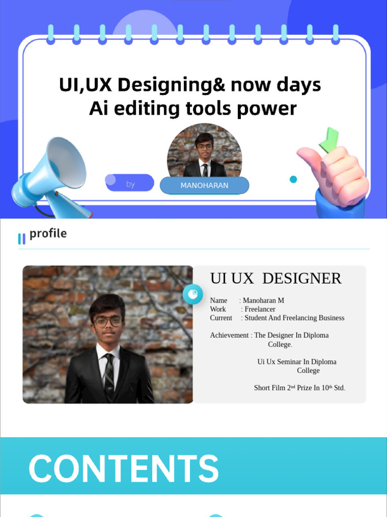 mano ui ux presentation | PDF