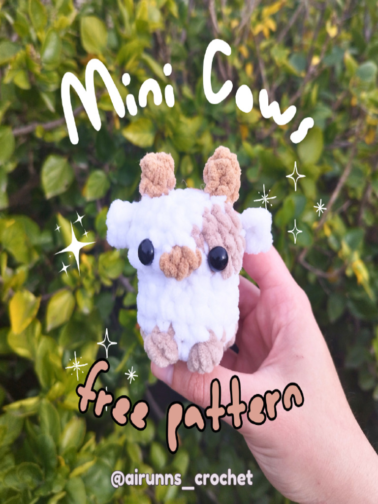 Mini Cows Pattern | PDF