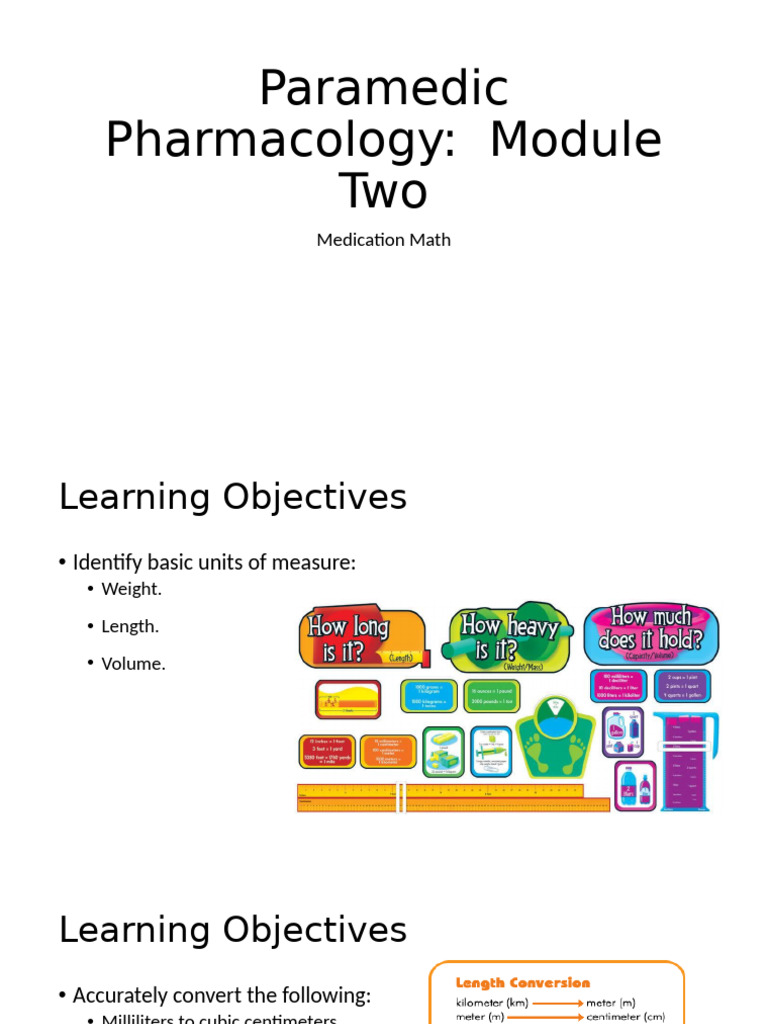 Chapter 4 - Medication Math | PDF