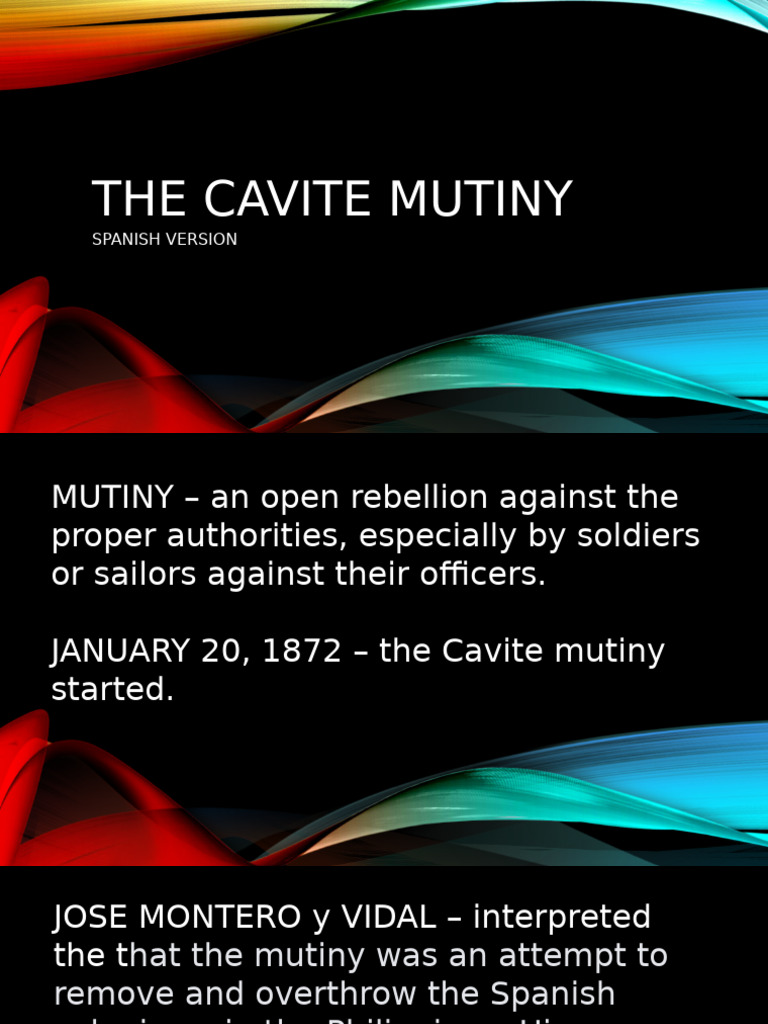 The Cavite Mutiny | PDF | 2nd Millennium Conflicts | History