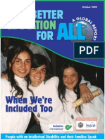 Better Education For All Global Report October 2009