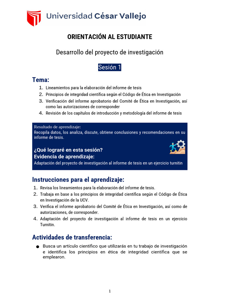 DePI Orientación 1 | PDF