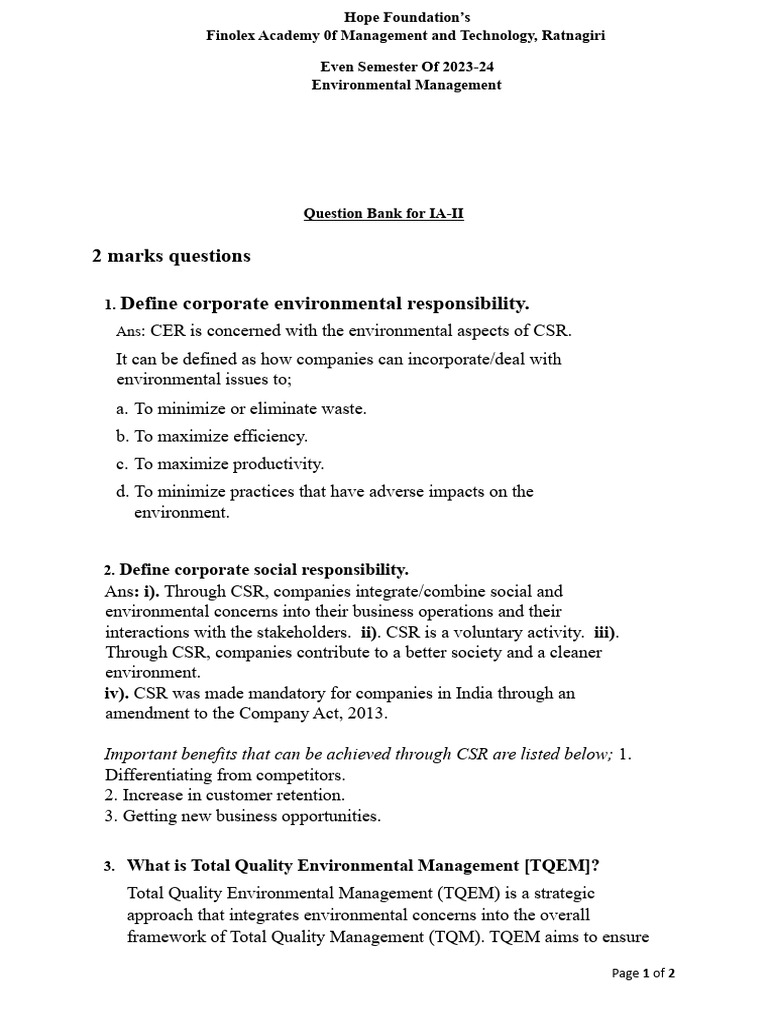 QB Ans | PDF