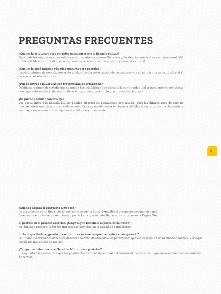 Preguntas Frecuentes | PDF