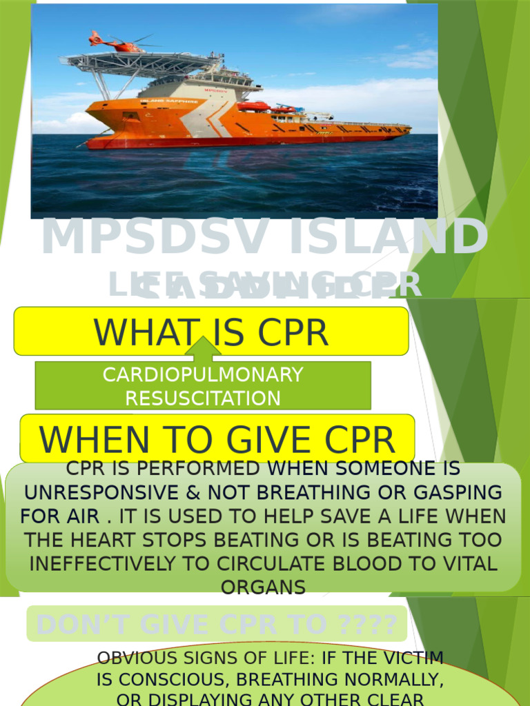 Life Saving Cpr Traning Pdf