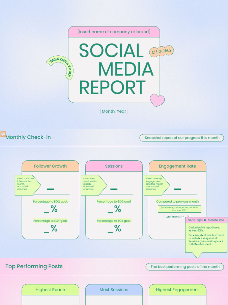 Social Media Report | PDF