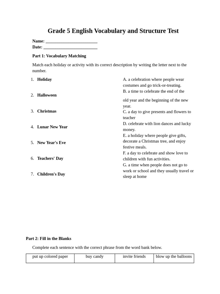 Test Unit 2 | PDF