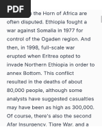 ILEMI Triangle Conflict Overview | PDF | South Sudan