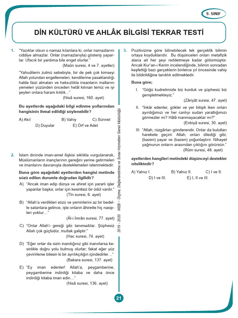 9TEKRARTESTI-sayfalar-11 | PDF