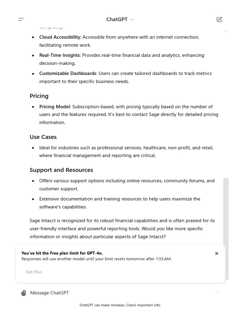 Sage intacct overview and features pdf
