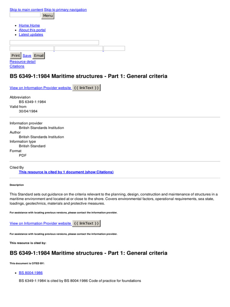 Bs 6349 11984 14282 | PDF