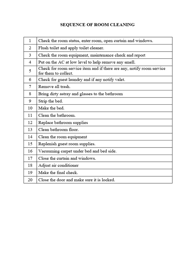 sequence-of-room-cleaning-pdf