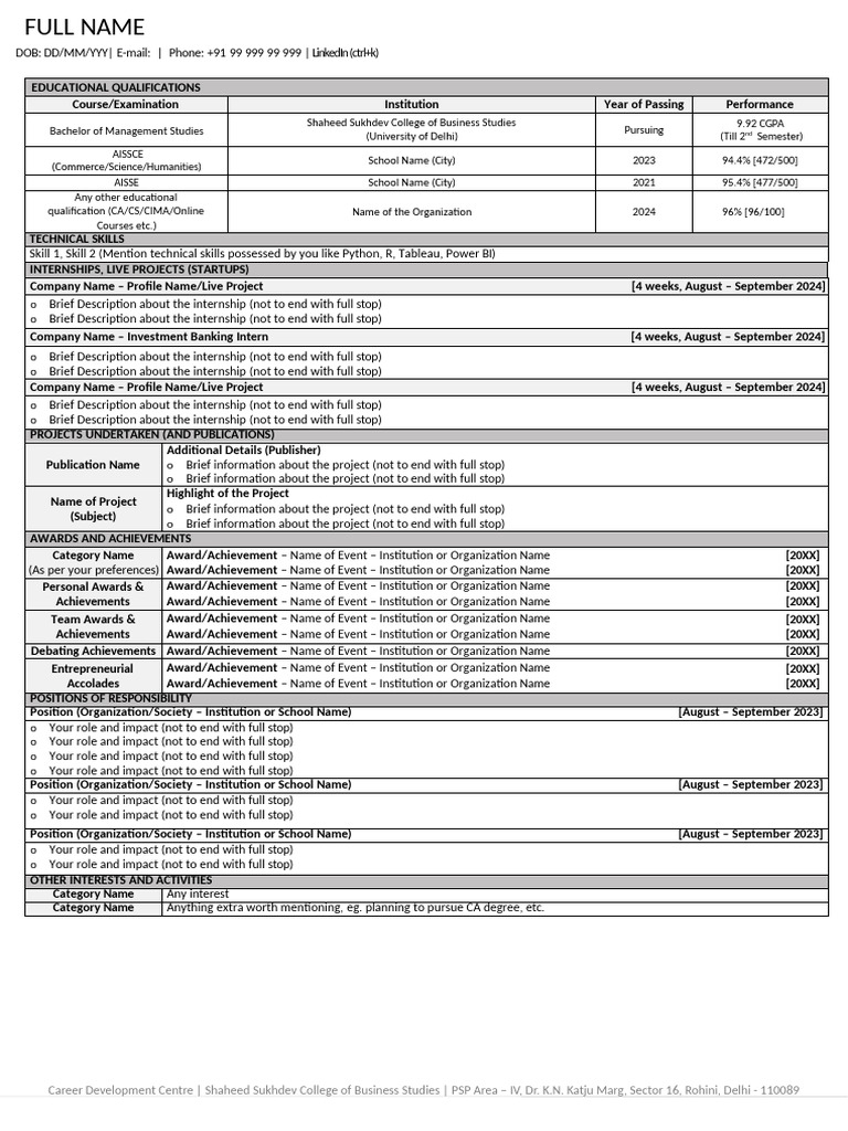 resume-format-2024-25-pdf