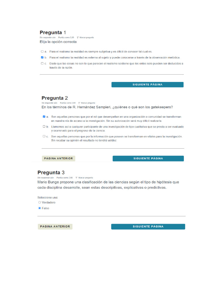 Unidad I - LA CIENCIA Y EL CONOCIMIENTO-CUESTIONARIO | PDF