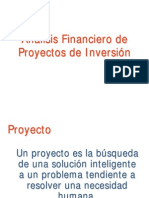 Analisis Financiero de Proyectos de Inversion