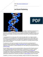 Systems Biology and Social Publishing