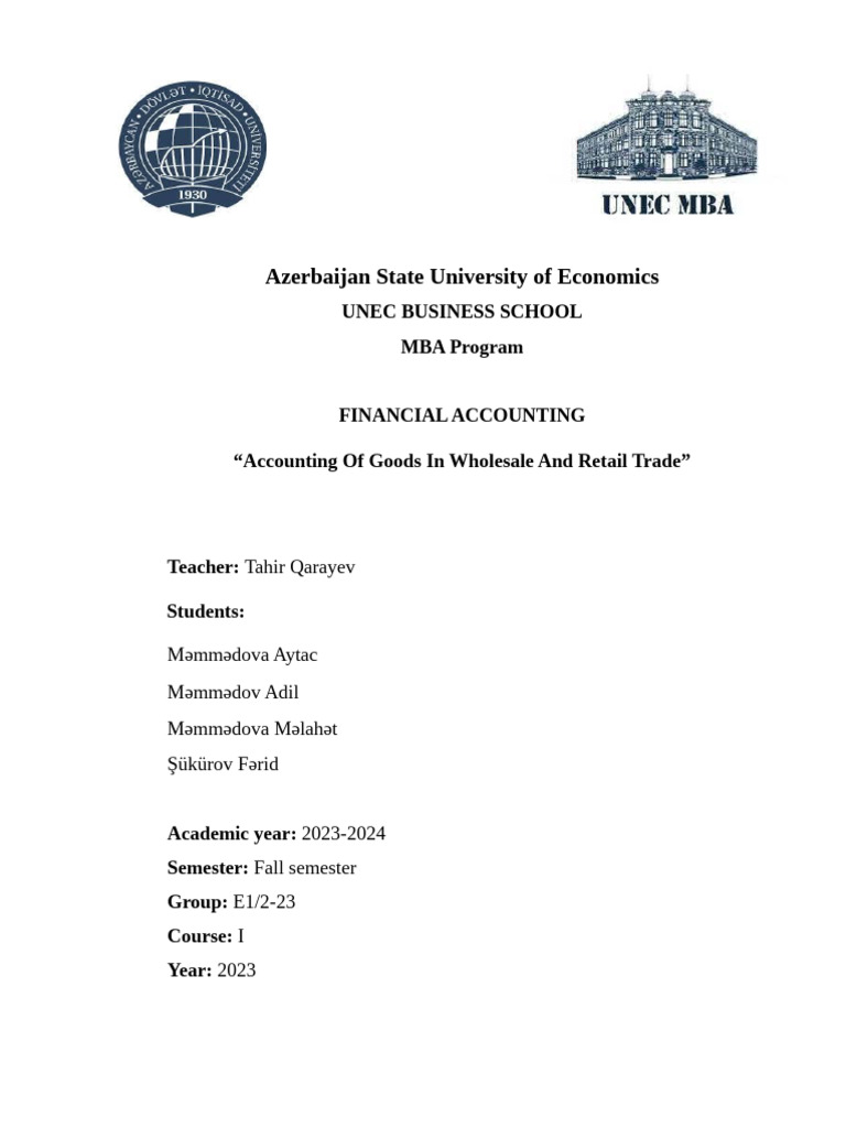 FA Project (Final) | PDF