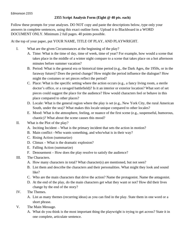 2355 Analysis Form | PDF