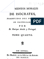 25416345 Isocrates Pensamientos Morales 1802