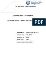 Personal Skills Development 