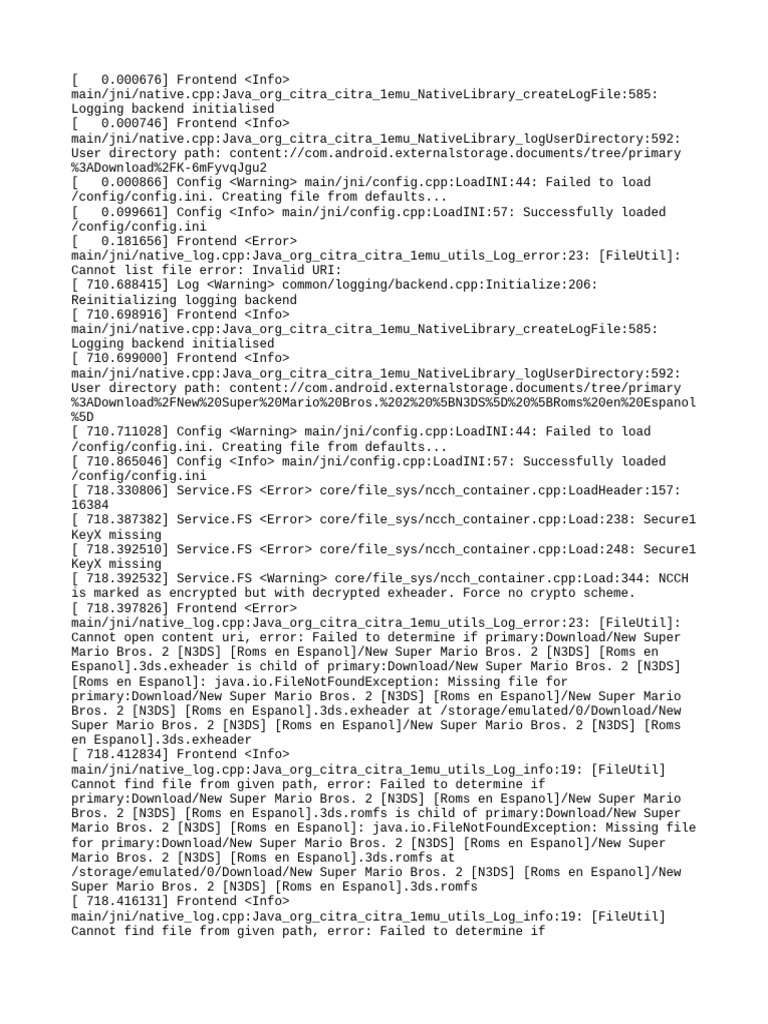 Citra Log | PDF