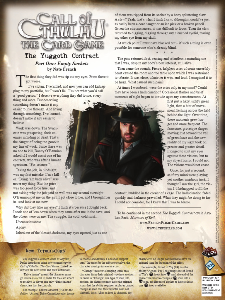 The Yuggoth Contract | PDF