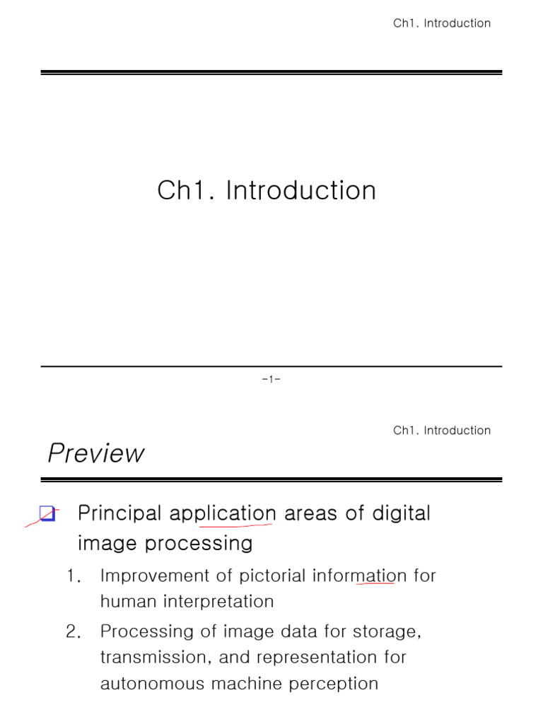 CH 1. Introduction | PDF