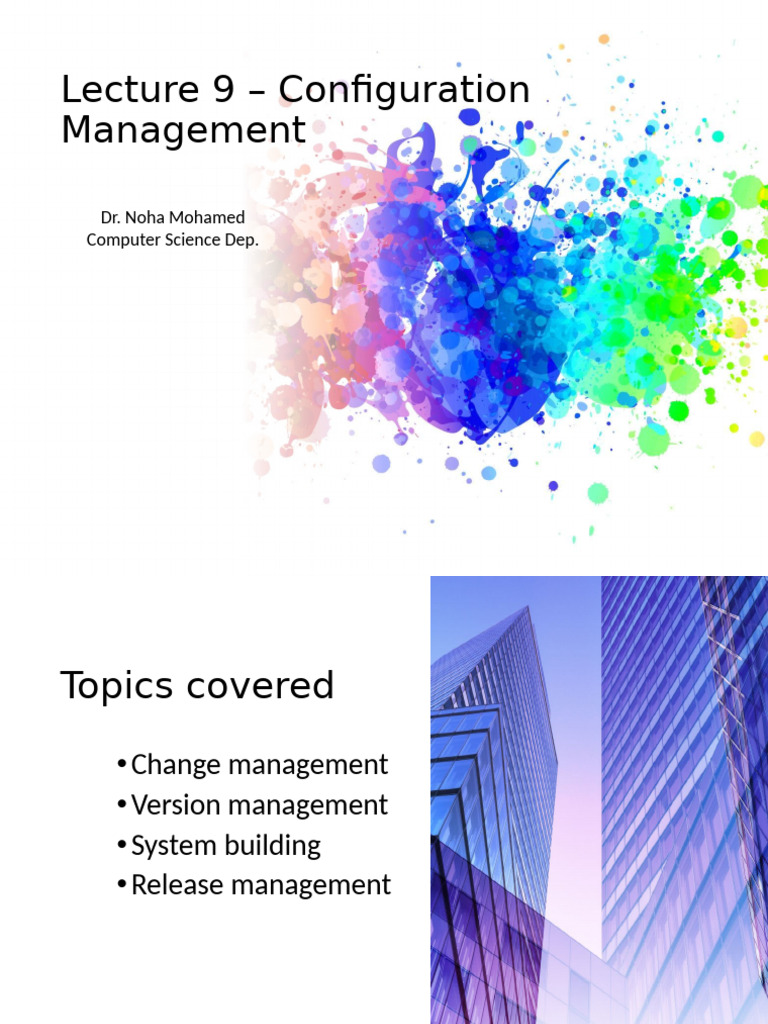 Lecture 9 Advanced SE | PDF