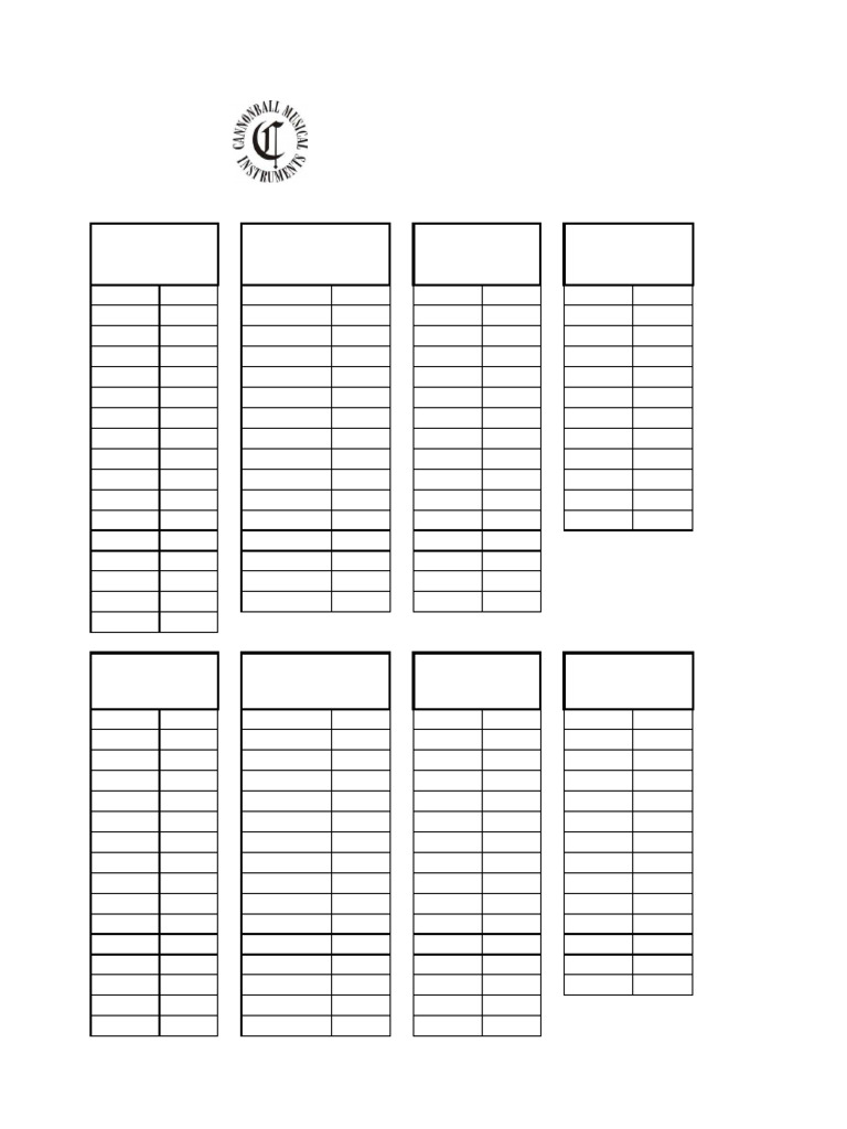 Cannonball Pad Size Master PDF