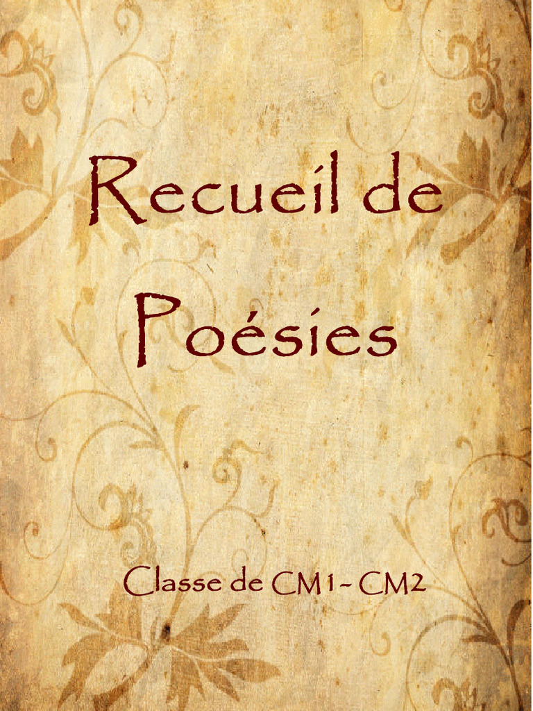 Recueil Poesie | PDF