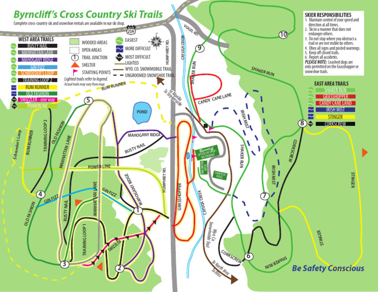Byrncliff Trailmap | PDF