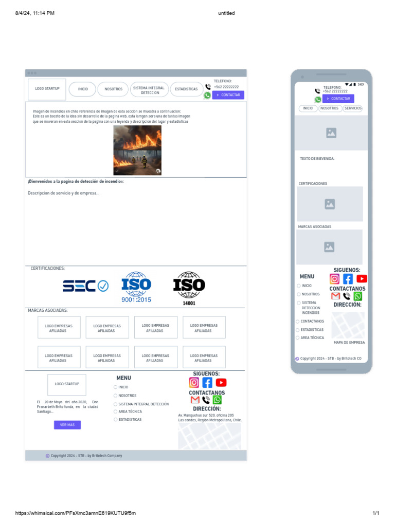 Pagina Principal de Startup | PDF