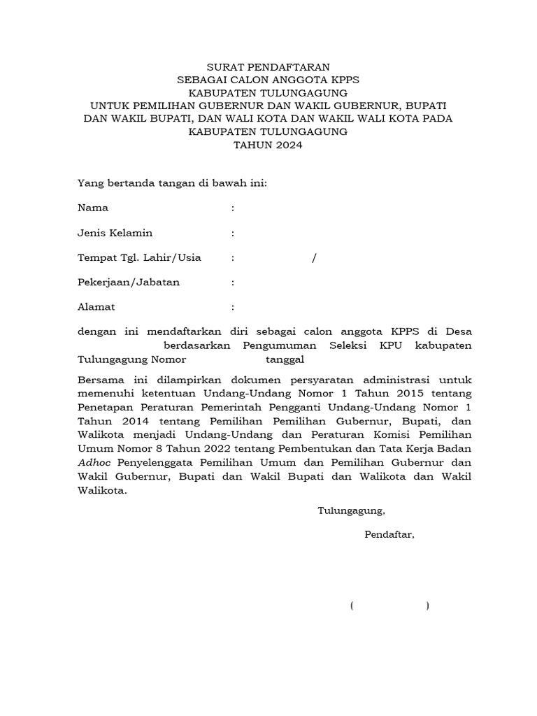 Form KPPS | PDF